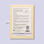 Back of Kloris sleep patch packaging with text and QR code on a light purple background