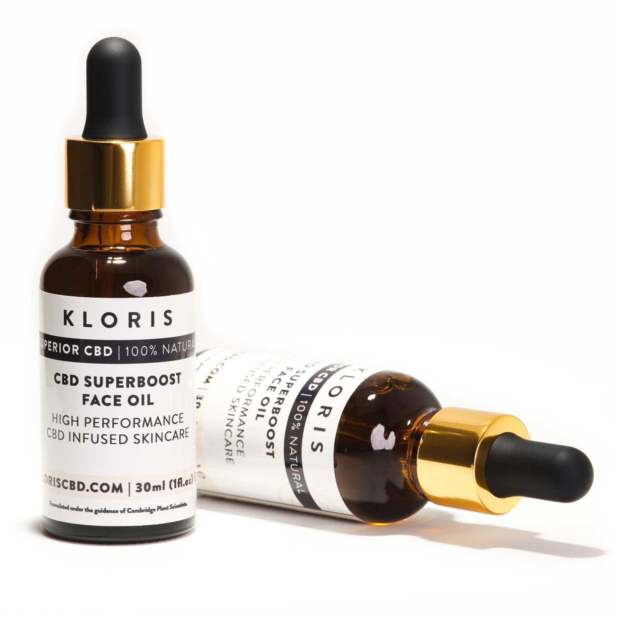 CBD Superboost Face Oil 30ml bottle