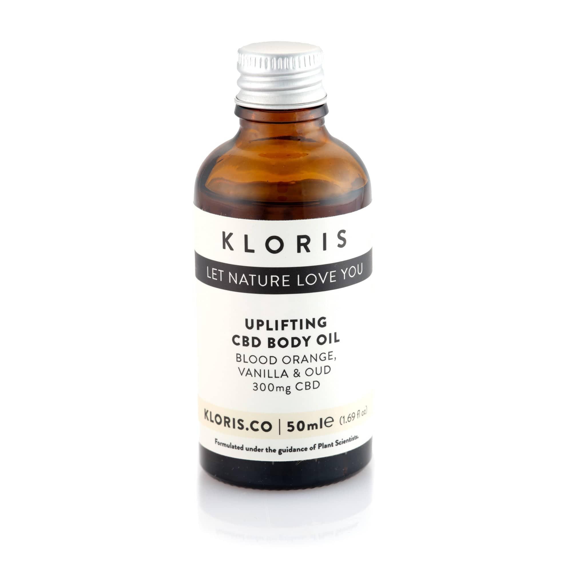 Uplifting CBD Body & Massage Oil - KLORIS