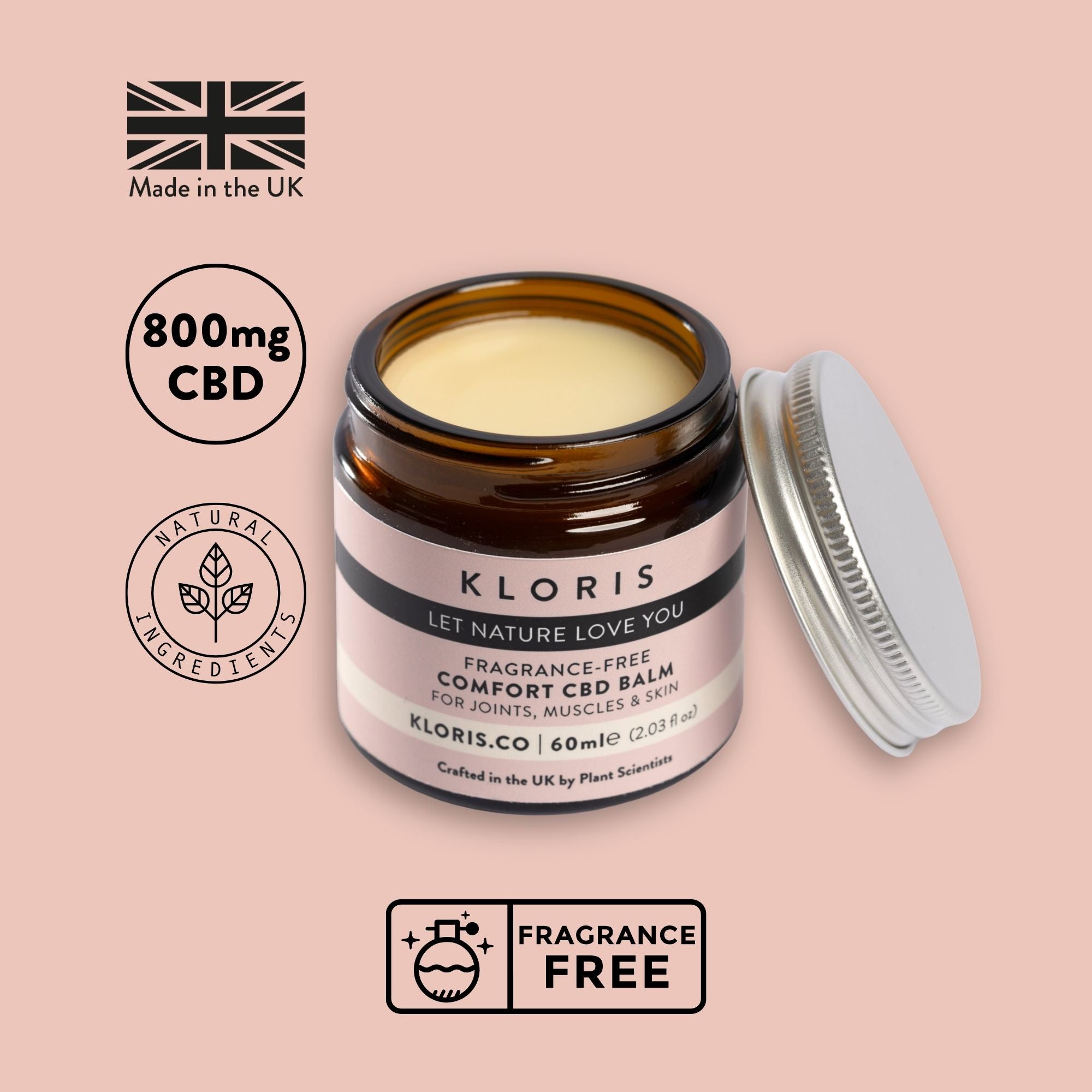 Scent-Free Comfort CBD Balm