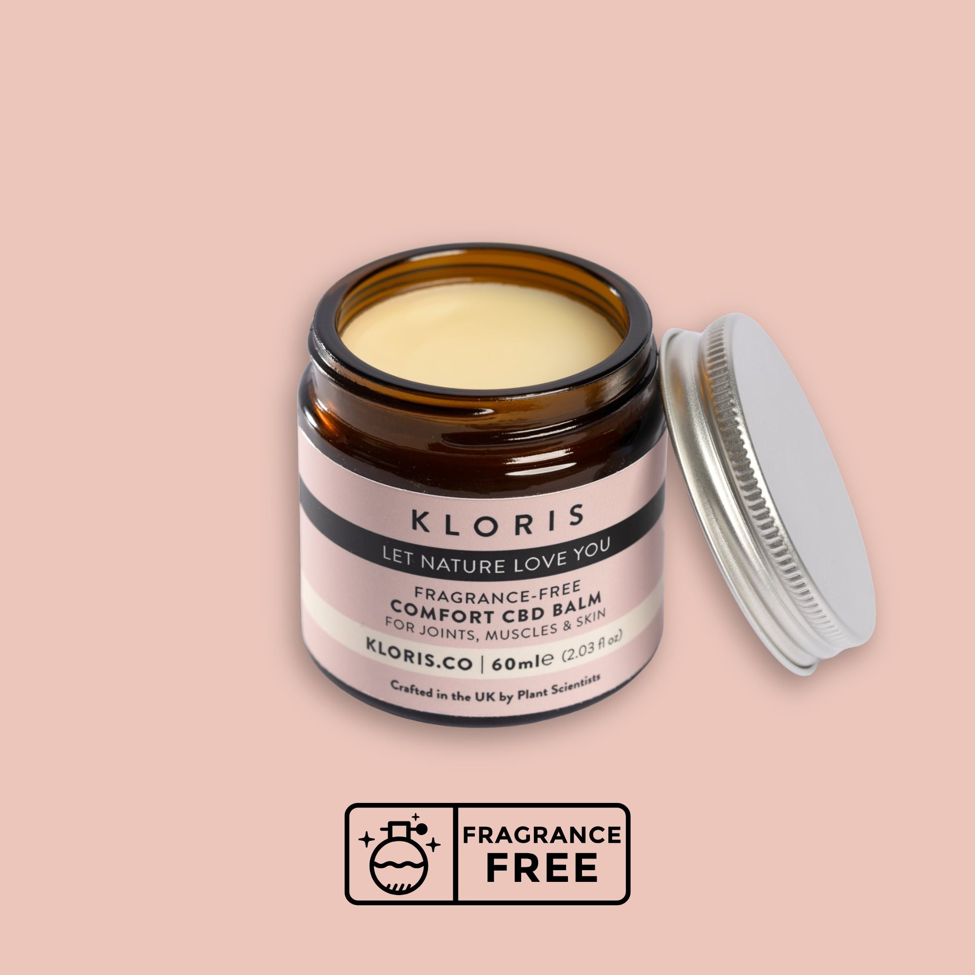 UK Made CBD Balm - Fragrance Free