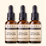 3000mg CBD Oil Triple Pack - Kloris