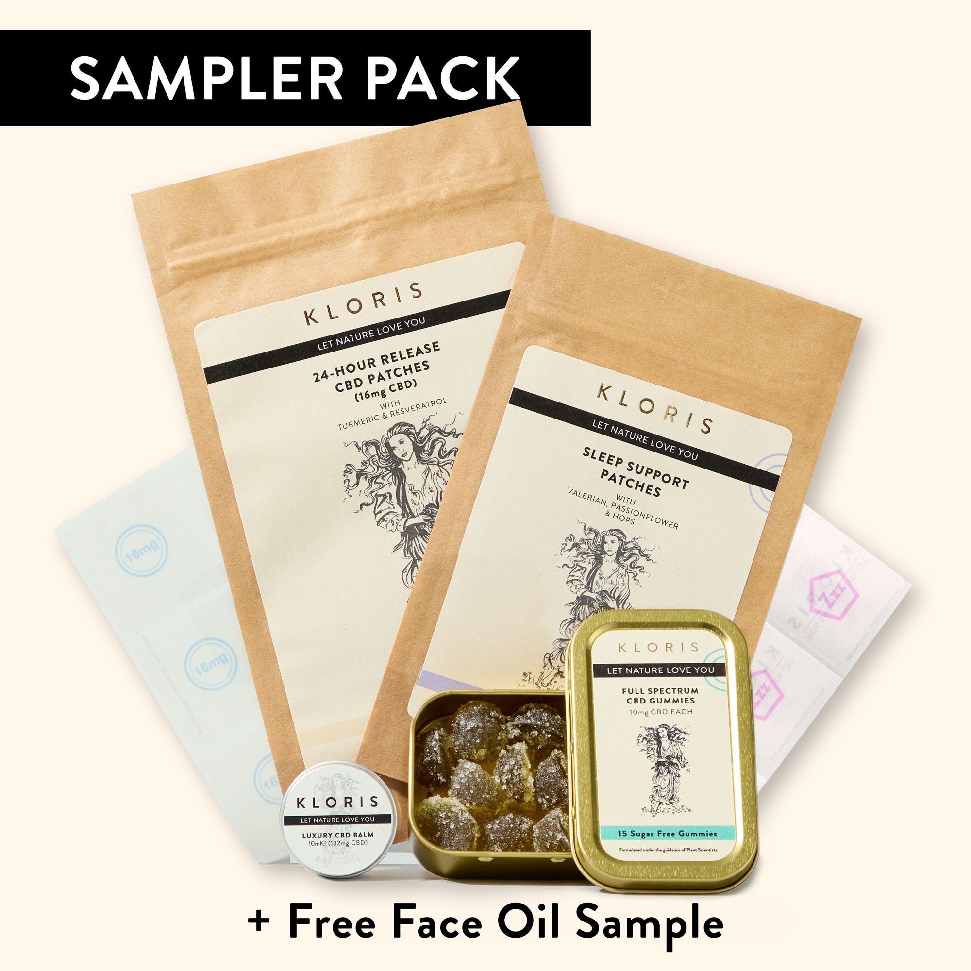 CBD Sampler Pack With Gummies