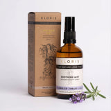 Aromatherapy deep sleep spray in amber bottle