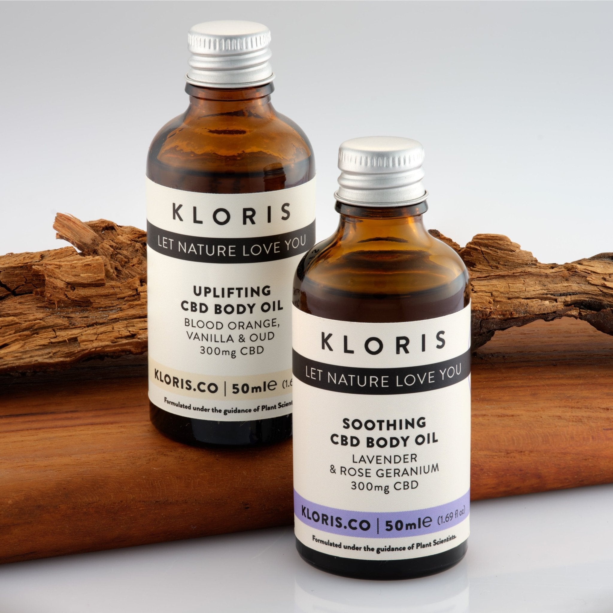 CBD Body & Massage Oil Duo - KLORIS